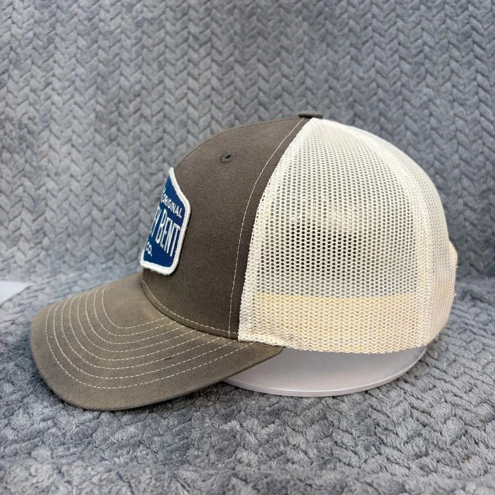 Whiskey Bent Hat Co Richardson 112 Trucker Hat Brown Cream Snapback Cap 0849